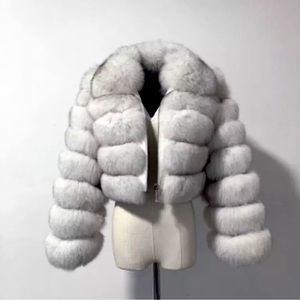 Really freaking cute faux rabbit fur jacket.
